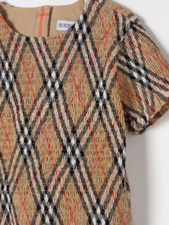 25FW [키즈] 버버리 탑 8100073 B9368 Beige - BURBERRY