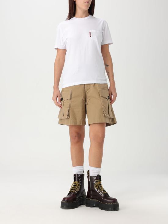 25SS 디스퀘어드2 숏팬츠 S75MU0492D35183 114 Beige - DSQUARED2