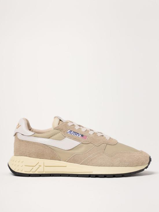 25FW 오트리 릴윈드 로우 나일론 스웨이드 스니커즈 WWLMNC14 Beige