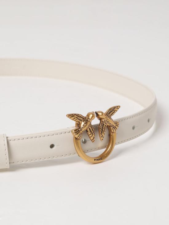 25FW 핑코 레귤러 벨트 100143A0F1 Z14Q White - PINKO