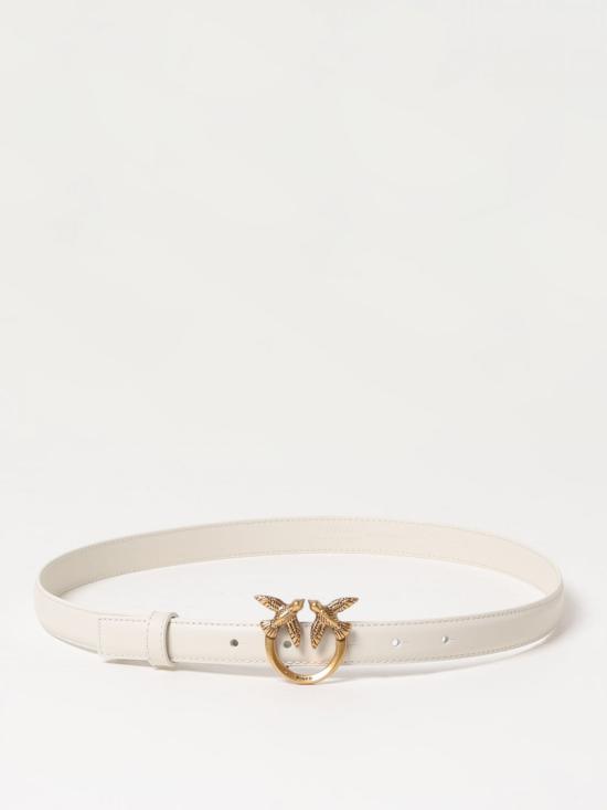 25FW 핑코 레귤러 벨트 100143A0F1 Z14Q White