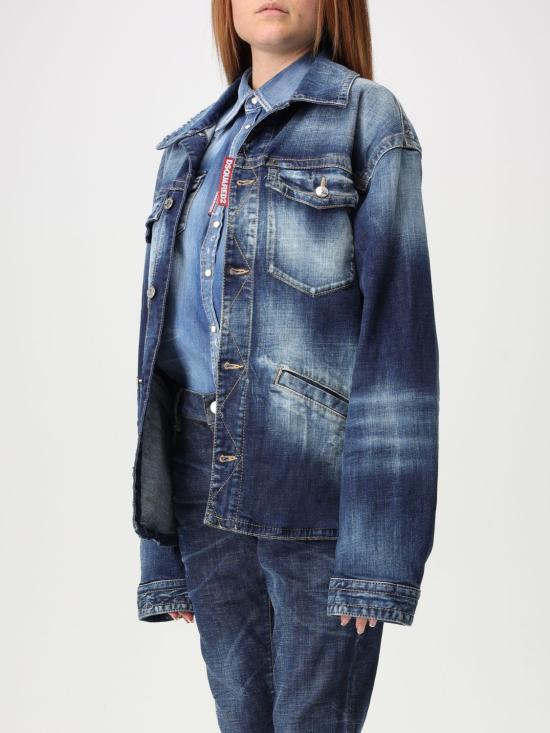 25FW 디스퀘어드2 자켓 S75DL0906S30664 470 Denim - DSQUARED2