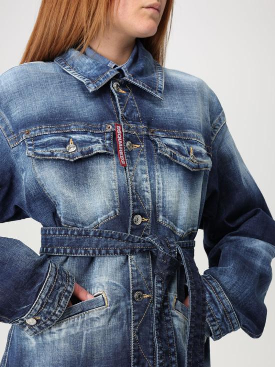 25FW 디스퀘어드2 자켓 S75DL0906S30664 470 Denim - DSQUARED2