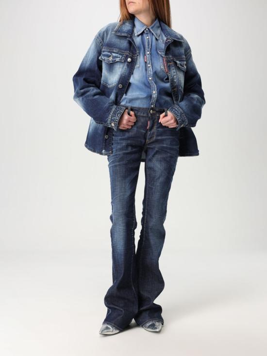 25FW 디스퀘어드2 자켓 S75DL0906S30664 470 Denim - DSQUARED2