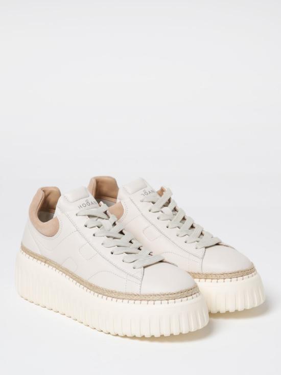 25FW 호간 뮬/슬리퍼 HXW6590FC60N1M 0CA9 Beige - HOGAN