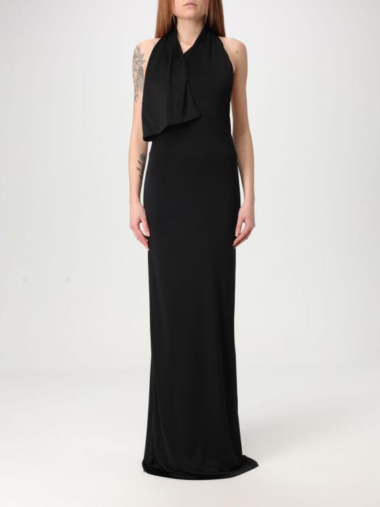 25FW 케이트 롱 원피스 54614132 200 Black