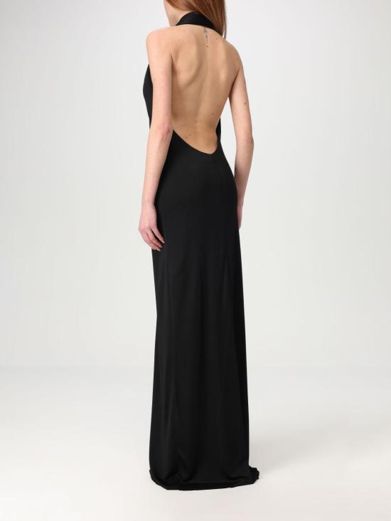 25FW 케이트 롱 원피스 54614132 200 Black - KHAITE