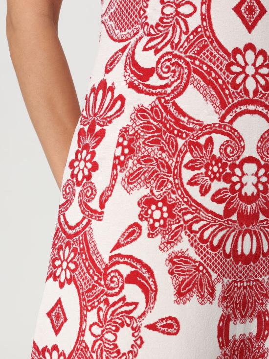 25SS 에트로 롱 원피스 WRKA0085AV549 R0026 Red - ETRO