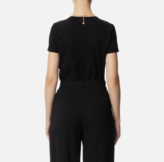 25SS 엘리자베타프랜치 스웨터 MA02951E2 110 Black - ELISABETTA FRANCHI