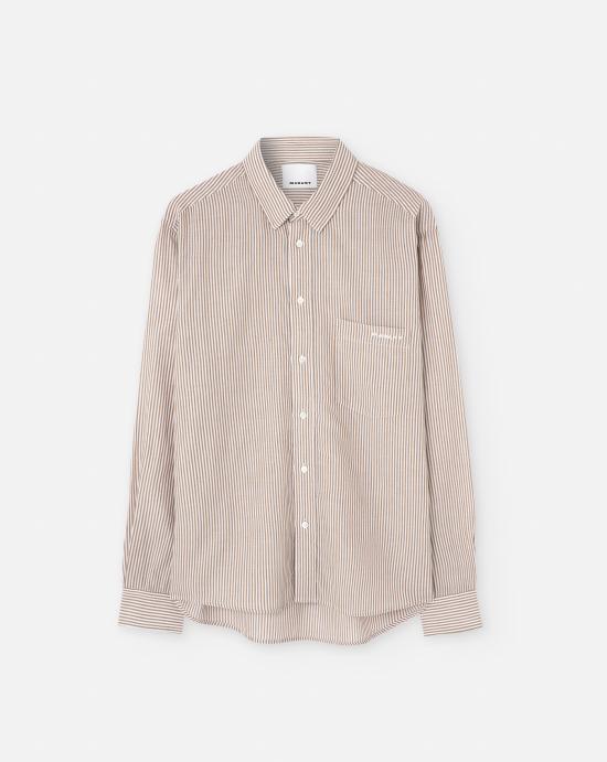24FW 이자벨마랑 셔츠 CH0041HBB1I15H 10OE Ochre