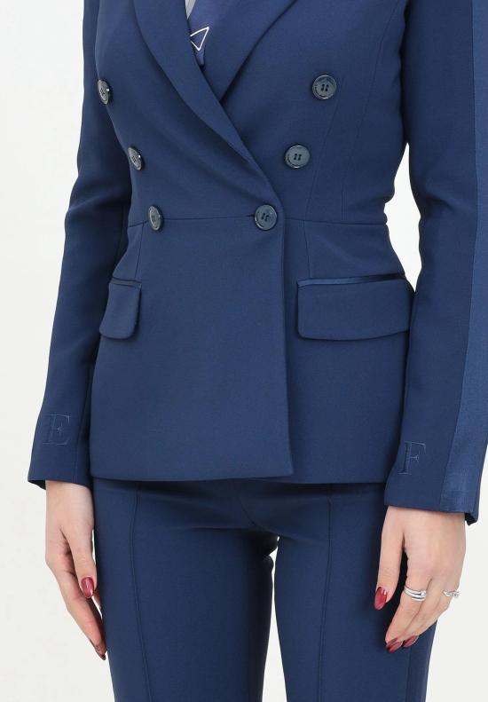 25SS 엘리자베타프랜치 수트 세트 TP00251E2 DC8 Blue - ELISABETTA FRANCHI