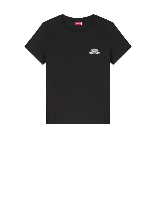 25SS 겐조 반팔 티셔츠 FF52TS1694SO 99J Black