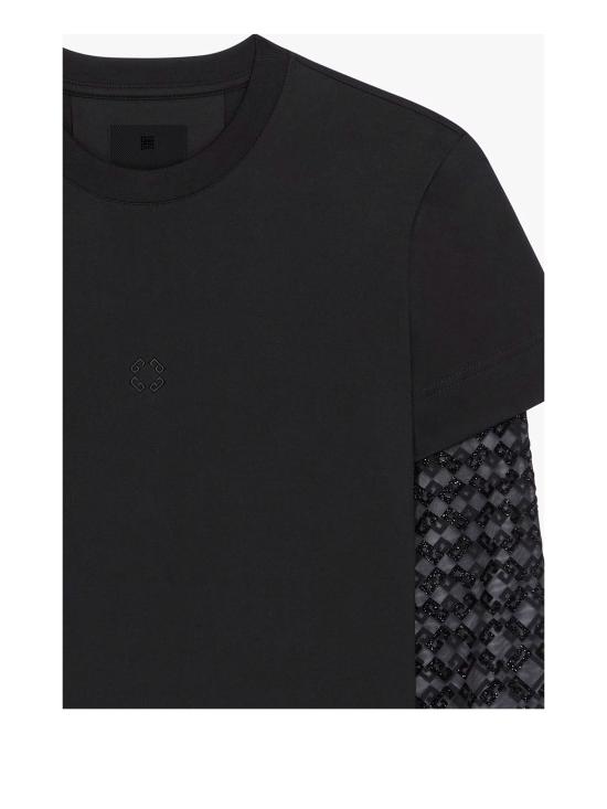 25SS 지방시 반팔 티셔츠 BW70C920H0 008 Black - GIVENCHY