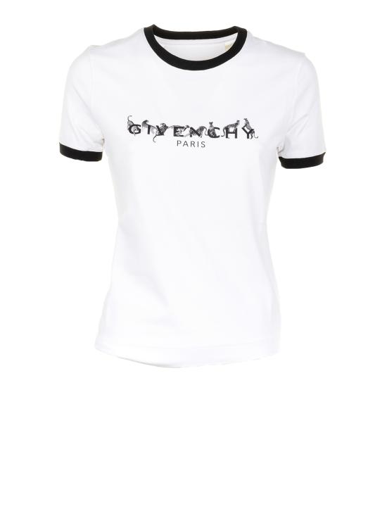 25SS 지방시 반팔 티셔츠 BW70BFP704 116 White