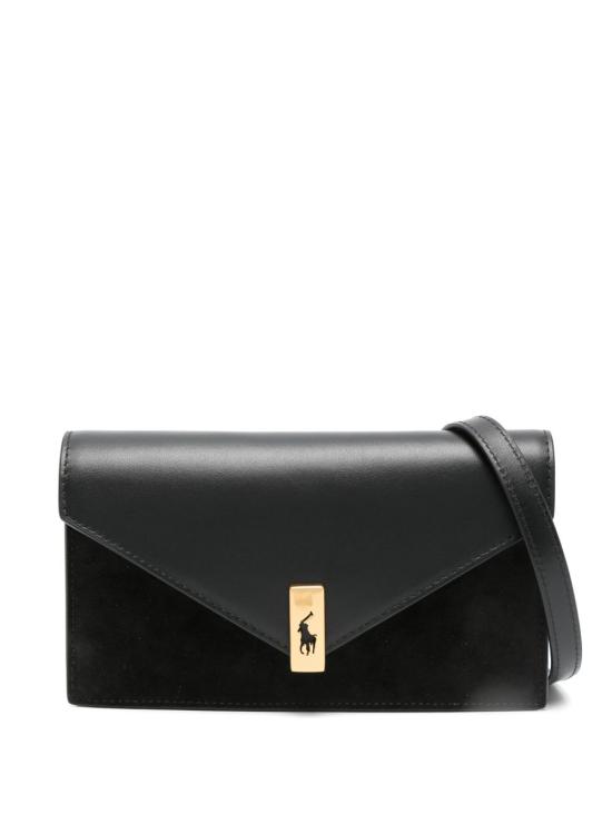 24FW 랄프 로렌 지갑 427952418 002 Black