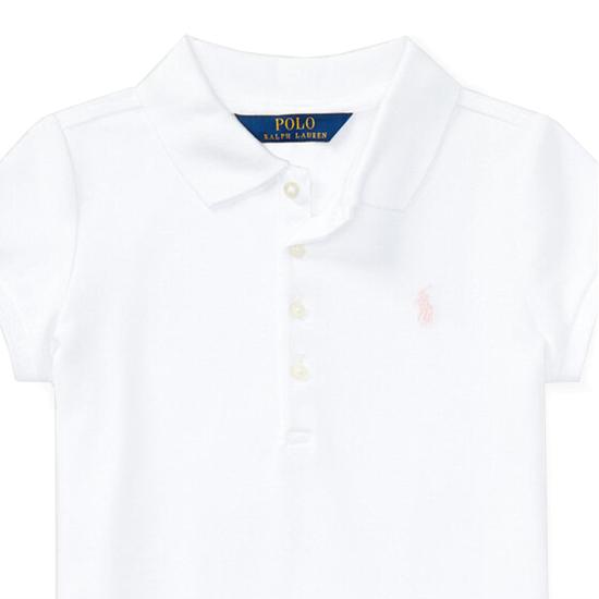25SS [키즈] 랄프 로렌 원피스 313624740003 WHITE - RALPH LAUREN