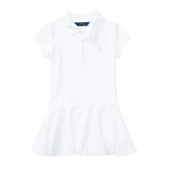 25SS [키즈] 랄프 로렌 원피스 313624740003 WHITE