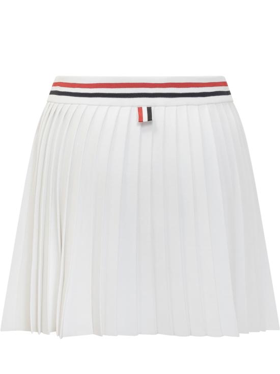 25SS 톰브라운 숏 스커트 FKK139AY5502 100 WHITE - THOM BROWNE