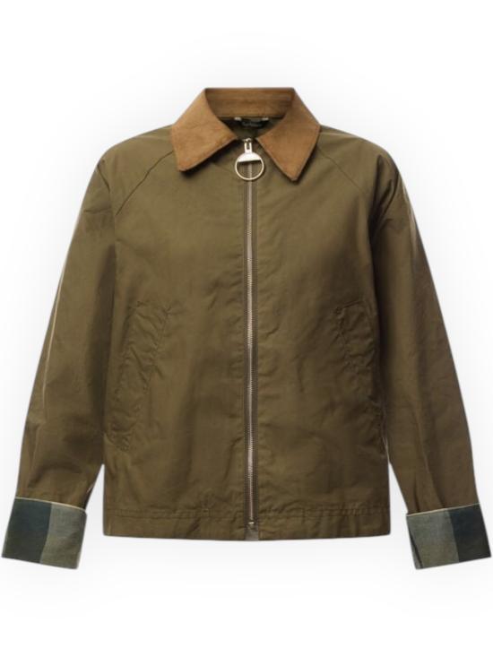 25SS 바버 무톤 LQU1813 GN32 tartan