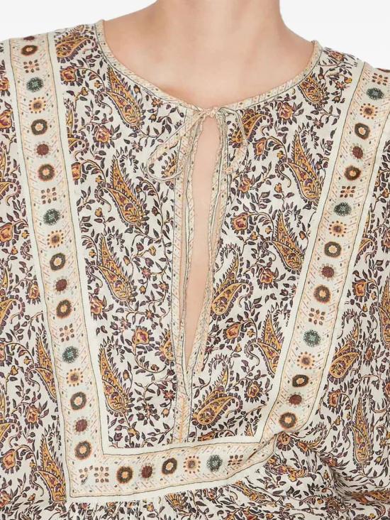 25SS 이자벨마랑에뚜왈 블라우스 HT0024FB C1J04E23EC ECRU - ISABEL MARANT ETOILE