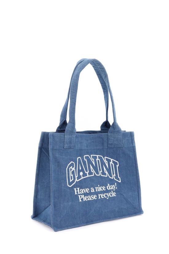  가니 토트백 A5599630 BLUE - GANNI