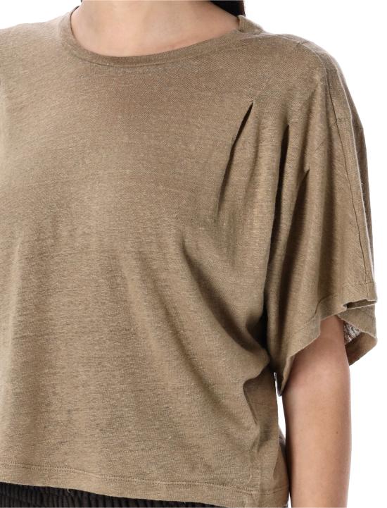 25SS 이자벨마랑에뚜왈 반팔 티셔츠 TS0048FBB1N17E 67LK LIGHT KHAKI - ISABEL MARANT ETOILE