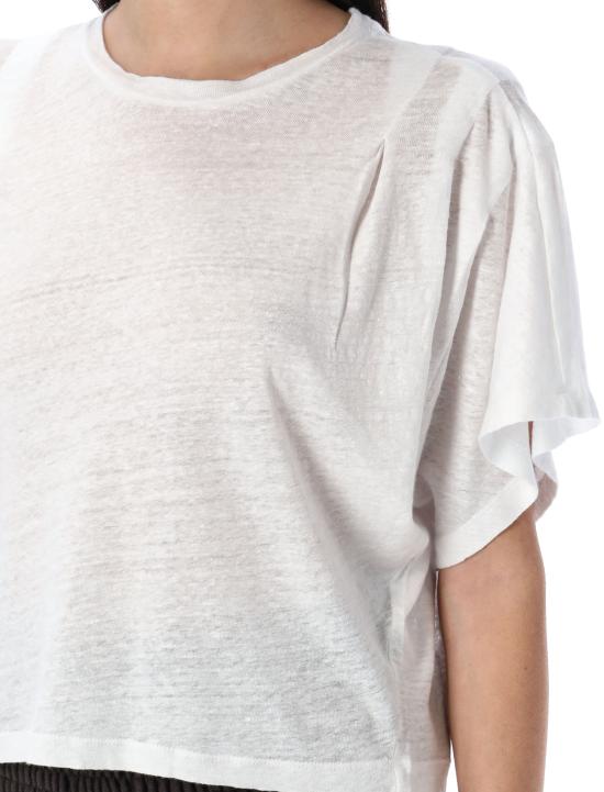 25SS 이자벨마랑에뚜왈 반팔 티셔츠 TS0048FBB1N17E 20WH WHITE - ISABEL MARANT ETOILE