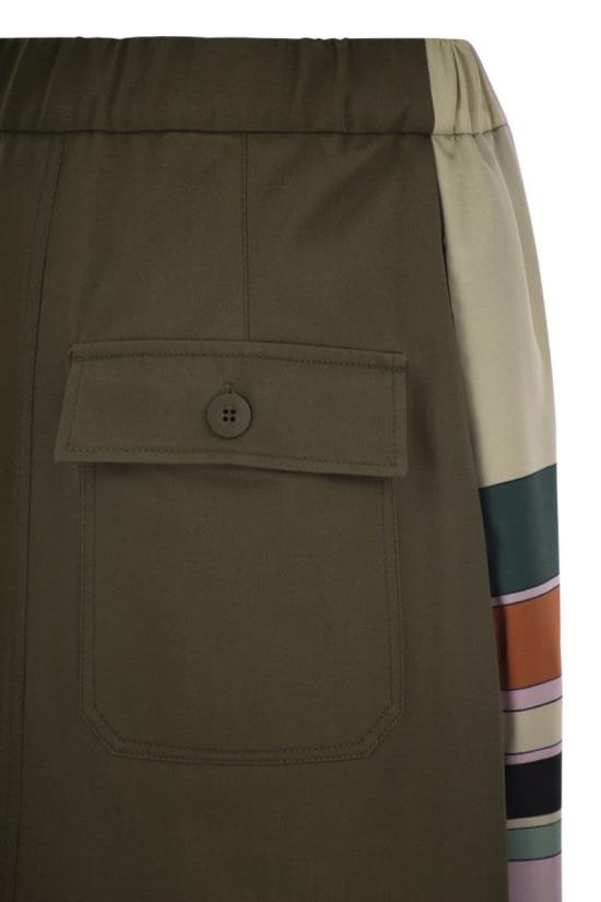 25SS 위켄드막스마라 미디 스커트 2515101031600002 KHAKI - WEEKEND MAX MARA