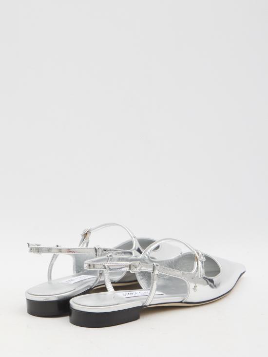 25SS 지미추 디디 플랫 슬링백 DIDI FLAT SILVER - JIMMY CHOO
