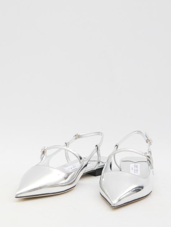 25SS 지미추 디디 플랫 슬링백 DIDI FLAT SILVER - JIMMY CHOO