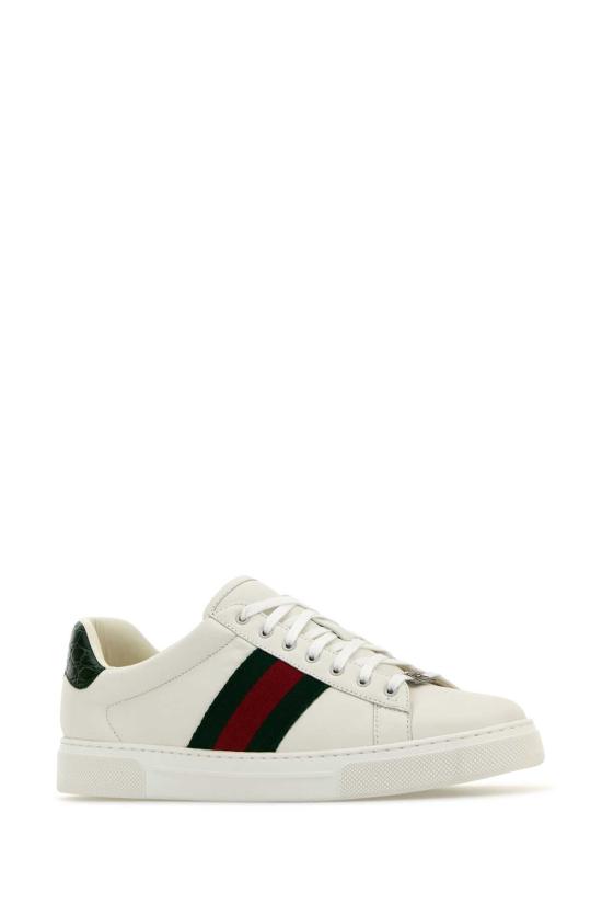 25FW 구찌 웹 스니커즈 757892AACAG 9055 White - GUCCI
