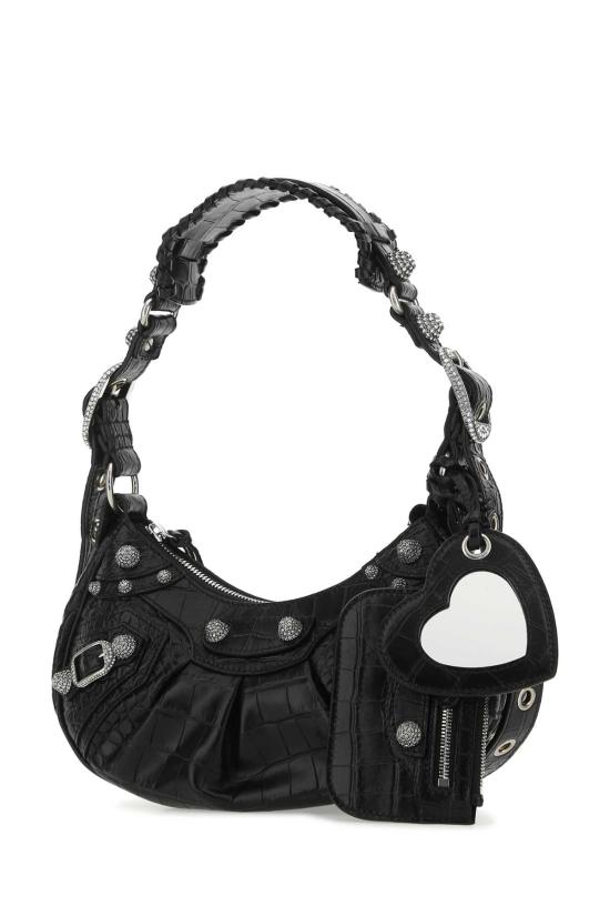 25FW 발렌시아가 LE CAGOLE 르 카골 XS 숄더백 67130923EJY 1000 Black - BALENCIAGA