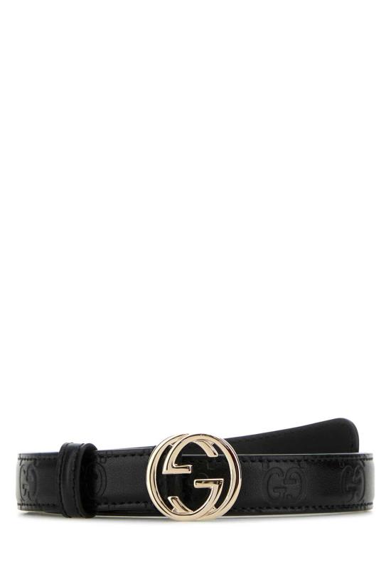 25FW 구찌 레귤러 벨트 813005AAD5L 1000 Black