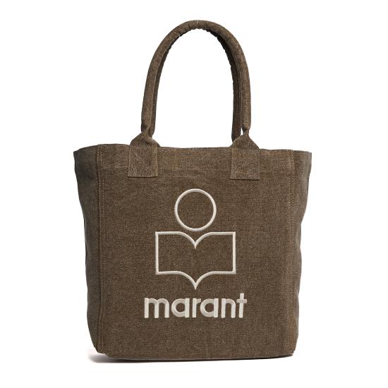 25SS 이자벨마랑 숄더백 PM0002FAA1X19M67DK DARK KHAKI DOM