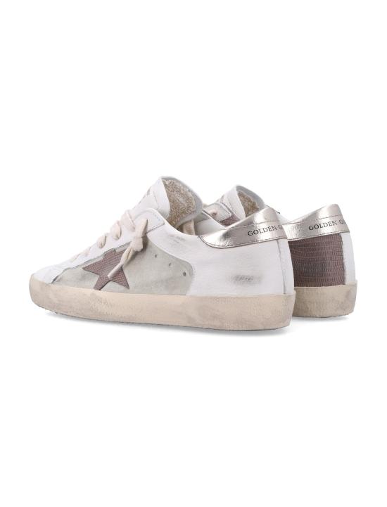  골든구스 스니커즈 GWF00103 F006828 12174 WHITE LIGHT BROWN PLATINUM DOM - GOLDEN GOOSE