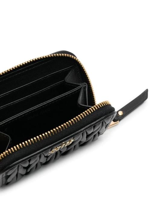 25FW 미우미우 명함지갑 5MM268AFPPF0002 BLACK DOM - MIU MIU