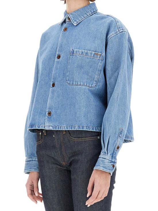 25SS 아페쎄 셔츠 COHEQF02895IAL DENIM DOM - A.P.C.