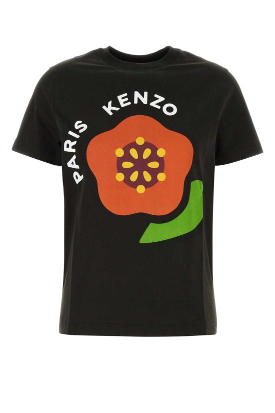 25SS 겐조 반팔 티셔츠 FF52TS1684SO 99J Black