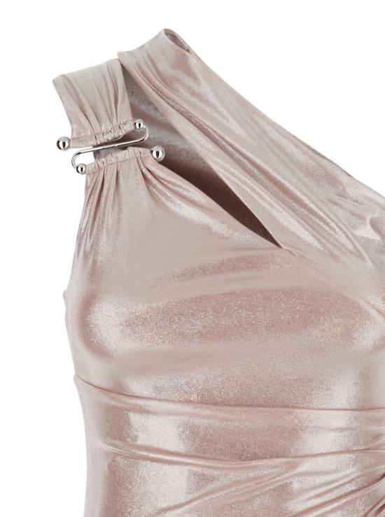 25SS 핑코 롱 원피스 104960A2DNNI4 Metallic - PINKO