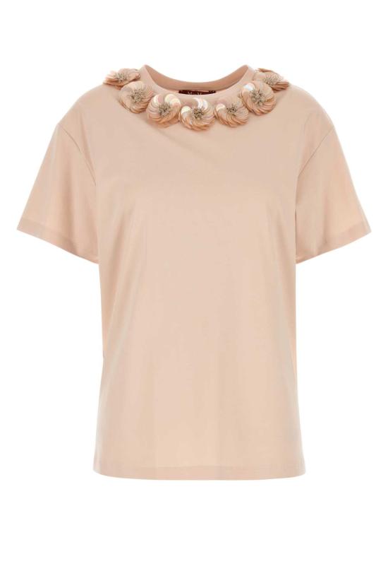 25SS 막스마라 스튜디오 반팔 티셔츠 2516941013600 005 Pink