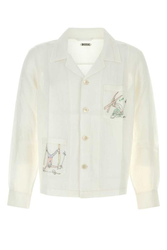 25SS 보디 긴팔 셔츠 MRF24SH054 WTMLT White