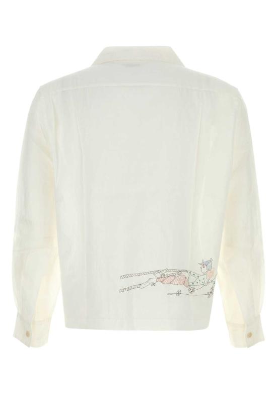 25SS 보디 긴팔 셔츠 MRF24SH054 WTMLT White - BODE