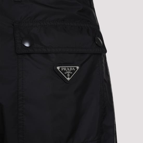 25FW 프라다 스트레이트 팬츠 SPH474SOOO1WQ9F0002 BLACK DOM - PRADA