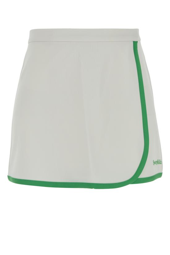 25SS 스포티앤리치 숏 스커트 SK009S408SW WHITE