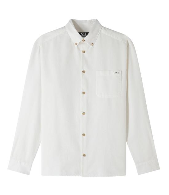  아페쎄 긴팔 셔츠 COHAH H12599 AAC WHITE DOM