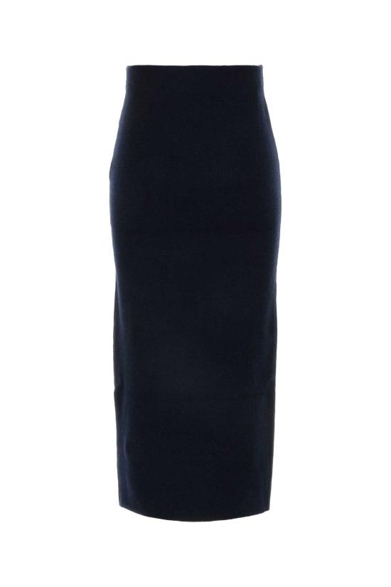 25SS 셀프 포트레이트 롱 스커트 AW24168MSKBL NAVY Blue - SELF PORTRAIT