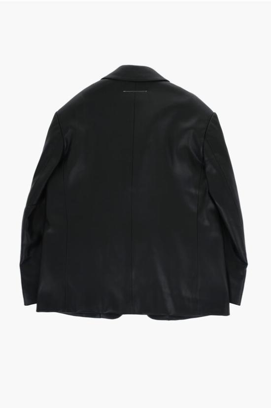  [키즈] 마르지엘라 자켓 M60392 MM01P M6900 Black - MAISON MARGIELA