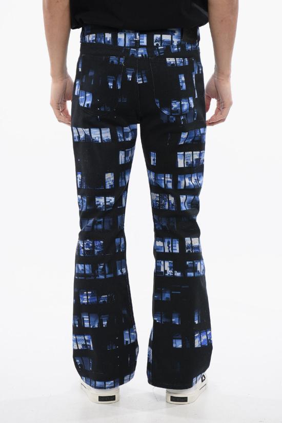  오프화이트 데님 팬츠 OMYA189S24DEN0028600 Black - OFF WHITE