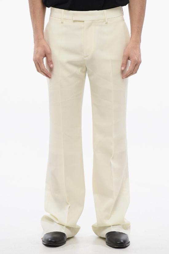  오프화이트 스트레이트 팬츠 OMCO034S24FAB0010303 Beige