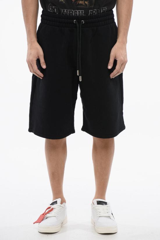  오프화이트 숏팬츠 OMCI013S24FLE0031001 Black